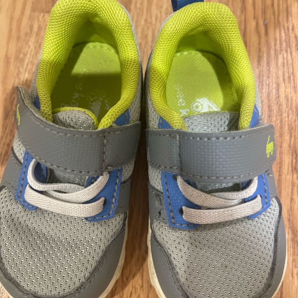 See Kai Run Gray and Blue Kids Sneakers